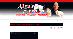Desktop Screenshot of alistair-magician.com